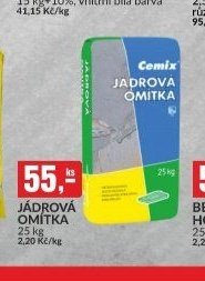 JÁDROVÁ OMÍTKA 25 kg