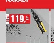 Nůžky na plech
