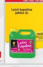 Letní kapalina jablko 3L