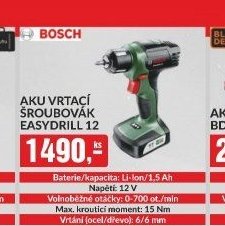AKU VRTACÍ ŠROUBOVÁK EASYDRILL 12