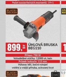 ÚHLOVÁ BRUSKA BEG110