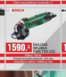 ÚHLOVÁ BRUSKA PWS 750-125