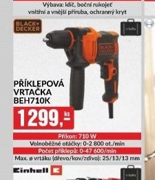 PŘÍKLEPOVÁ VRTACKA BEH710K
