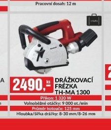 DRÁŽKOVACÍ FRÉZKA TH-MA 1300