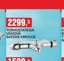 TERMOSTATICKÁ VANOVÁ BATERIE MROUGE