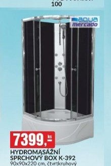 HYDROMASÁŽNÍ SPRCHOVÝ BOX K-392