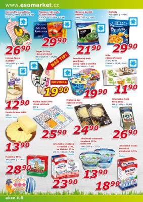 akční leták ESO MARKET 8.4.2020-19.4.2020