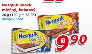 Dezert Snack Nesquik Nestlé