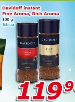 Instantní káva Fine aroma Davidoff