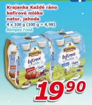 Kefírové mléko Krajanka