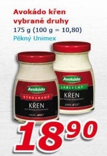 Křen Avokádo