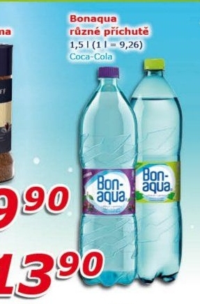 Ochucená voda Bonaqua
