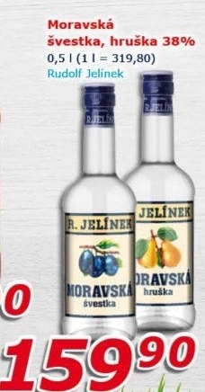 Pálenka Švestka Moravská Rudolf Jelínek