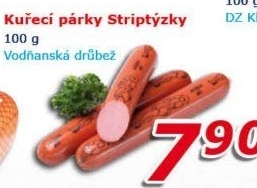 Párky kuřecí striptýzky Vodňanské kuře