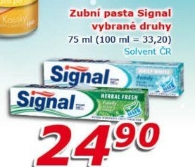 Pasty na zuby Signal