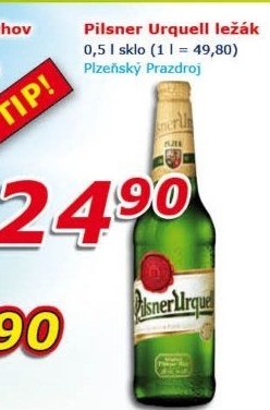 Pivo Pilsner Urquell