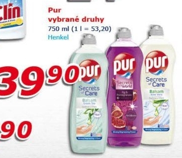 Prostředek na nádobí Pur