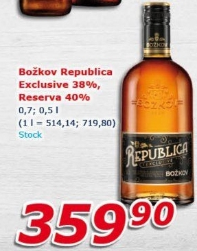 Rum Republica Exclusive Božkov