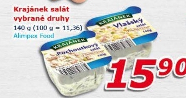 Salát Krajánek