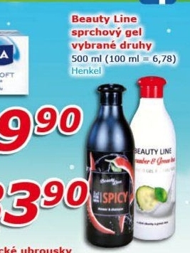 Sprchový gelBeauty Line Vento