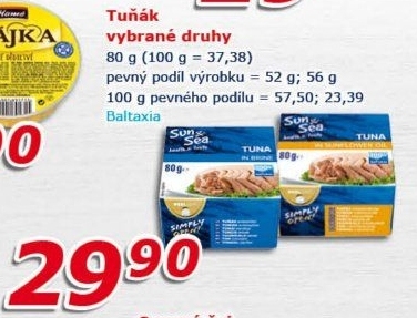 Tuňák Sun&amp