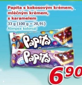 Tyčinka Papita Sölen