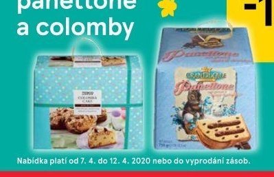 Všechny panettone a colomby