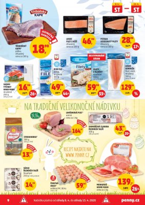 akční leták Penny Market 8.4.2020-15.4.2020