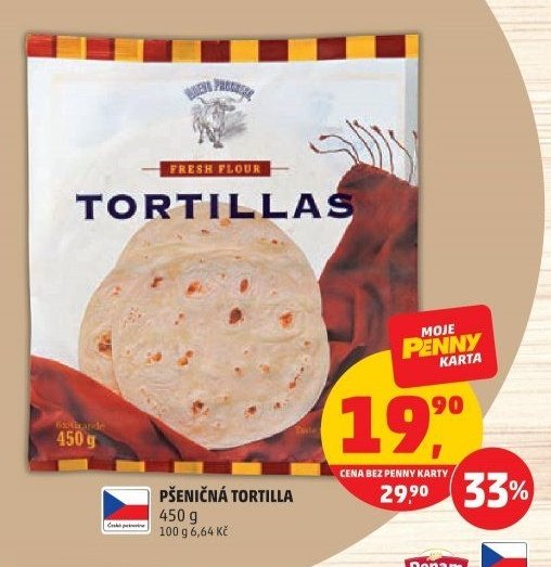 PŠENIČNÁ TORTILLA