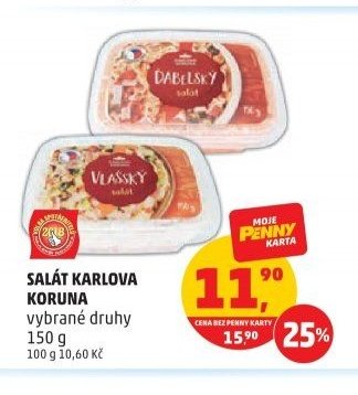 Salát Karlova Koruna