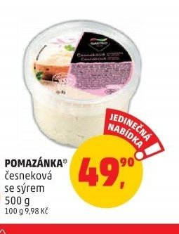 Pomazánka česneková se sýrem