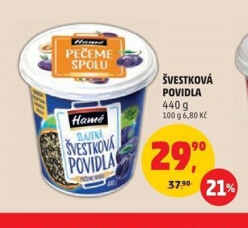 ŠVESTKOVÁ POVIDLA HAMÉ