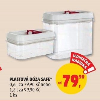 PLASTOVÁ DÓZA SAFE