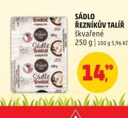 Sádlo řezníkův talíř škvarkové