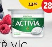 Activia bílá, sladká bílá, ovocná 120 g