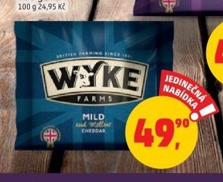 Wyke Farms Sýr Cheddar Mild