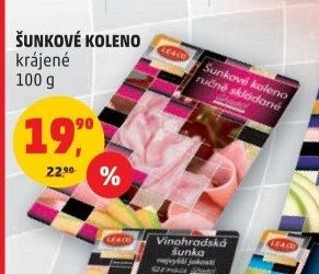 Šunkové koleno krájené
