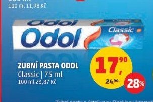 Zubní pasta Odol Classic 75 ml