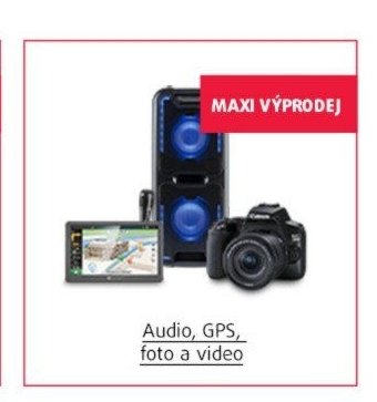 Audio, GPS, foto a video