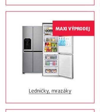 Ledničky, mrazáky