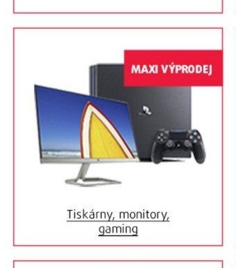 Tiskárny, monitory, gaming