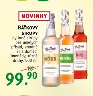 Bátkovy sirupy