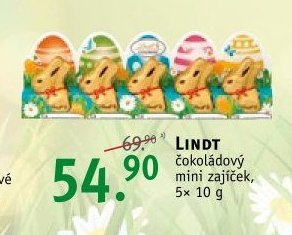 Lindt čokoládoví mini zajíčci