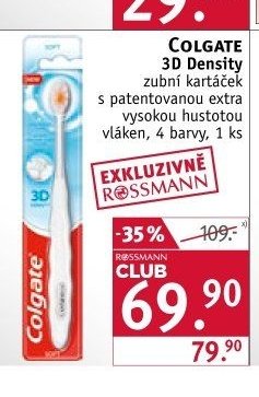 Colgate 3D Density zubní kartáček