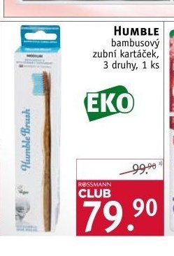 Humble bambusový zubní kartáček