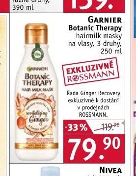 GARNIER Botanic Therapy hair milk maska na vlasy