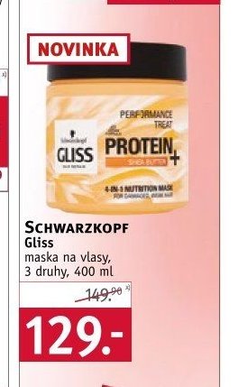 SCHWARZKOPF Gliss maska na vlasy