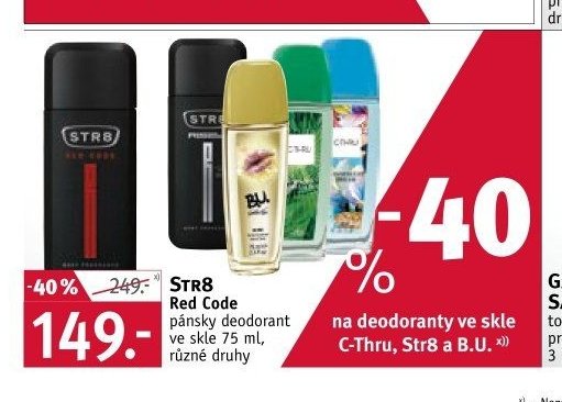 STR8 Red Code pánský deodorant