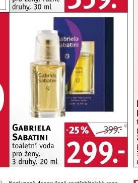 GABRIELA SABATINI toaletní voda