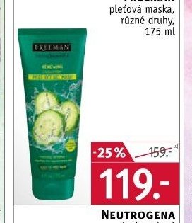 Freeman pleťová maska